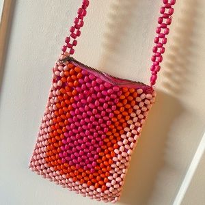 Pink Crossbody Pouch